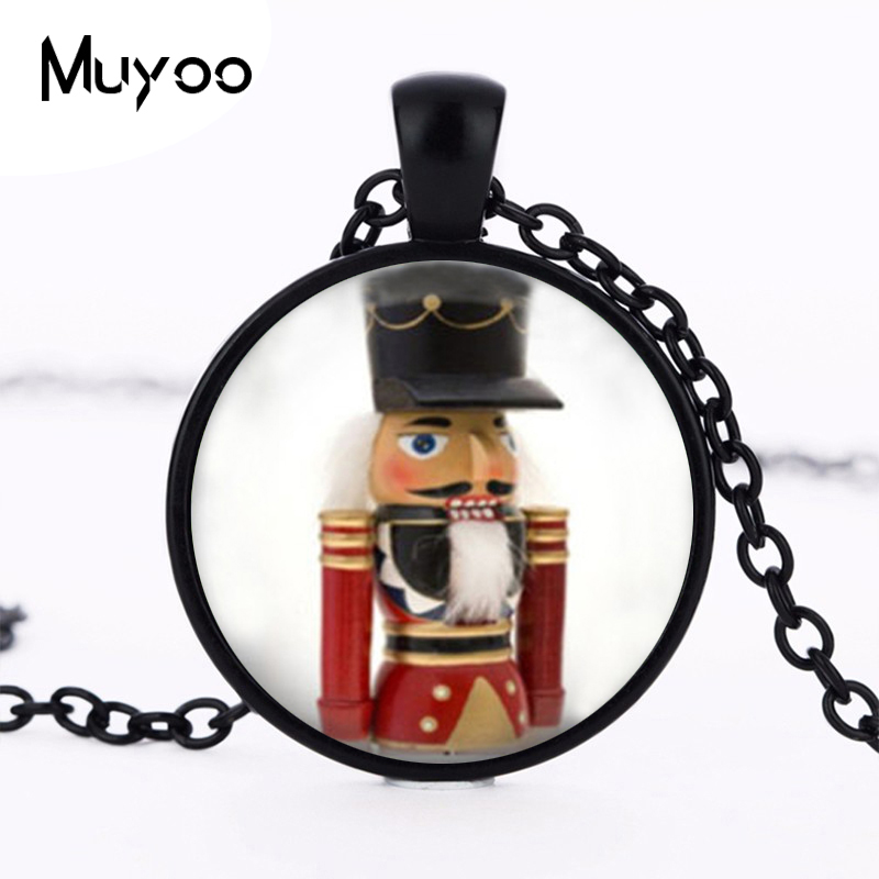 Vintage Fashion Toys - Christmas Jewelry Nutcracker Necklace Toy Soldier