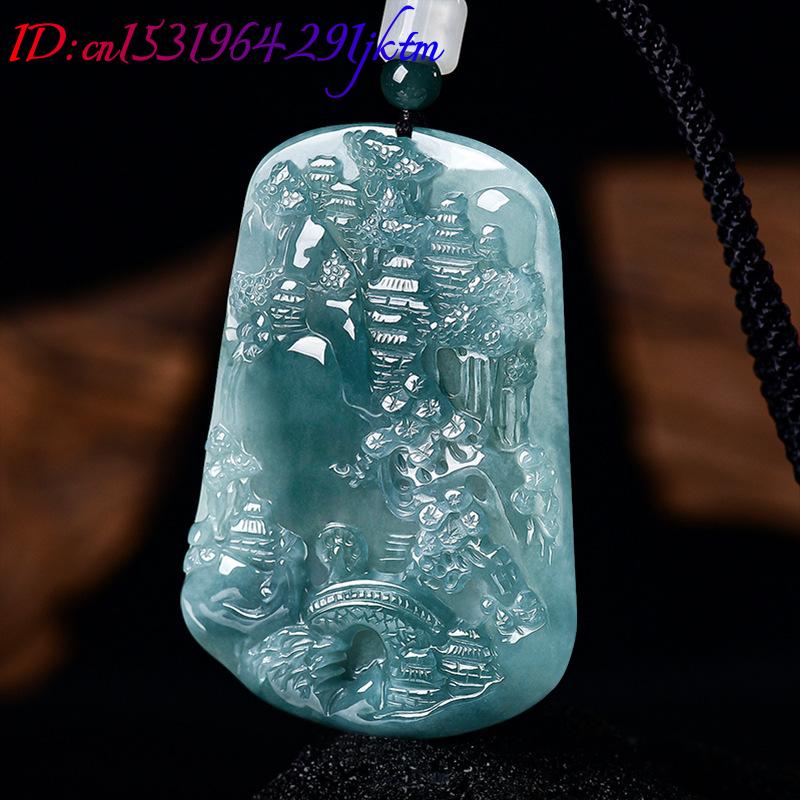 Natural Burmese Jadeite Scener - огляд і ціна Vintage Women Fashion