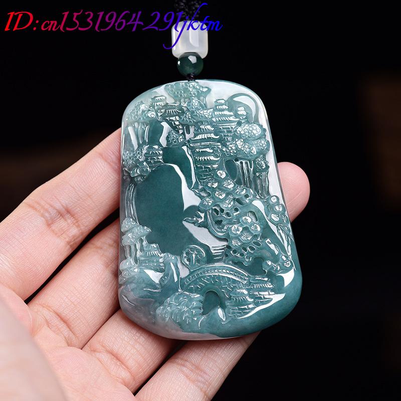 Natural Burmese Jadeite Scener - огляд і ціна Vintage Women Fashion