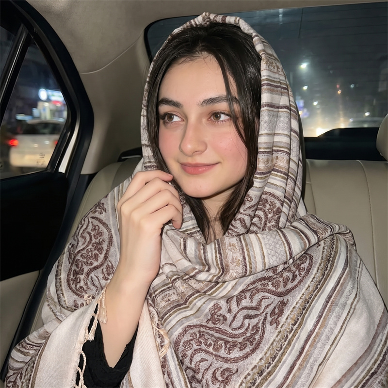 Vintage Paisley Print Hijab Fa - огляд і ціна Vintage Women Fashion