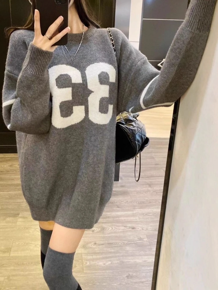 Y2K Vintage Knitted Sweater Wo - огляд і ціна Vintage Women Fashion