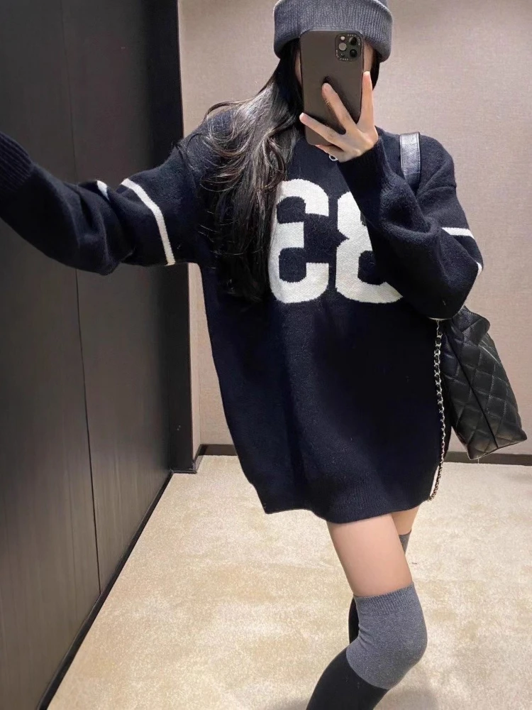 Y2K Vintage Knitted Sweater Wo - огляд і ціна Vintage Women Fashion