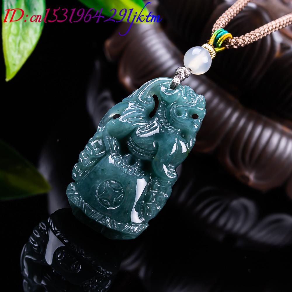 Burmese Jadeite Pixiu Pendant  - огляд і ціна Vintage Women Fashion