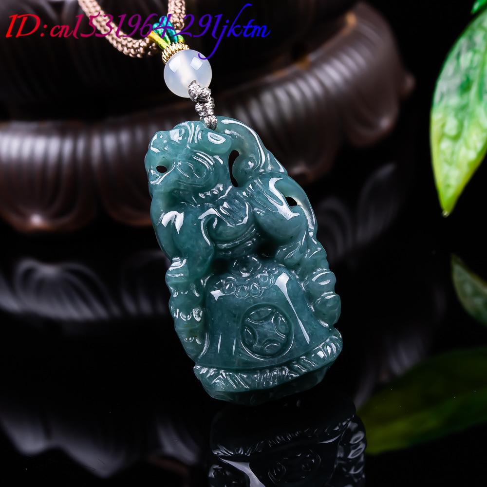Burmese Jadeite Pixiu Pendant  - огляд і ціна Vintage Women Fashion