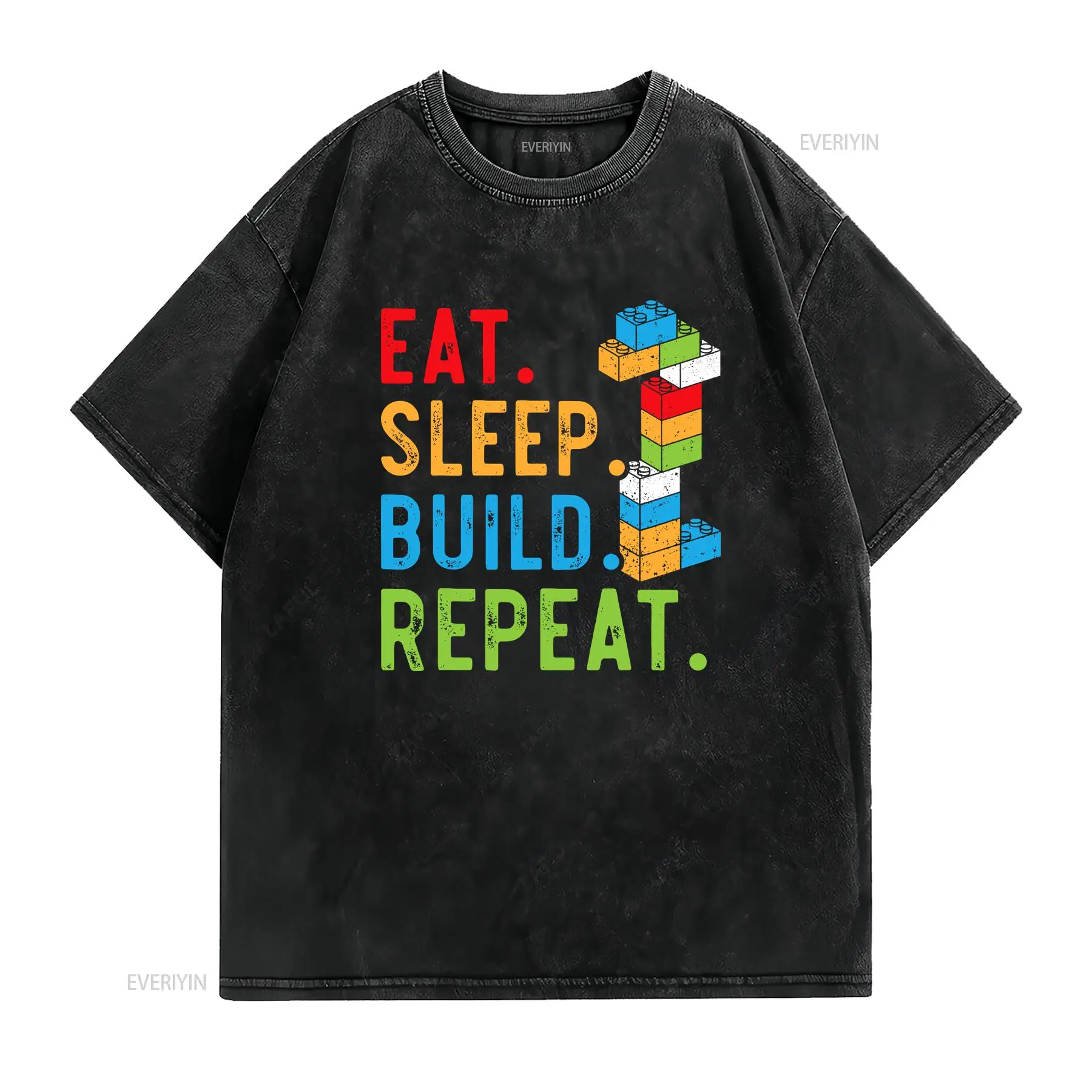 Eat Sleep Build Repeat Master  - огляд і ціна Vintage Fashion Build