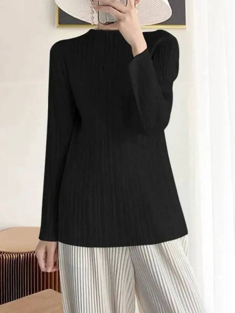 Fashion Solid Color Folds T Sh - огляд і ціна Vintage Fashion Build