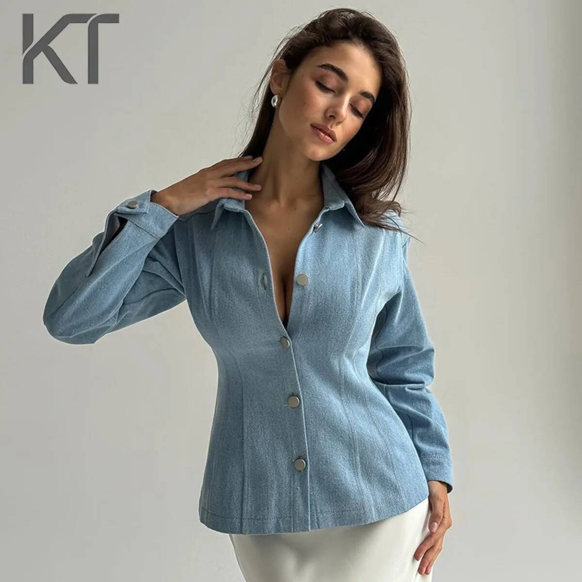 KT Vintage Waist Cinching Deni - огляд і ціна Vintage Women Fashion