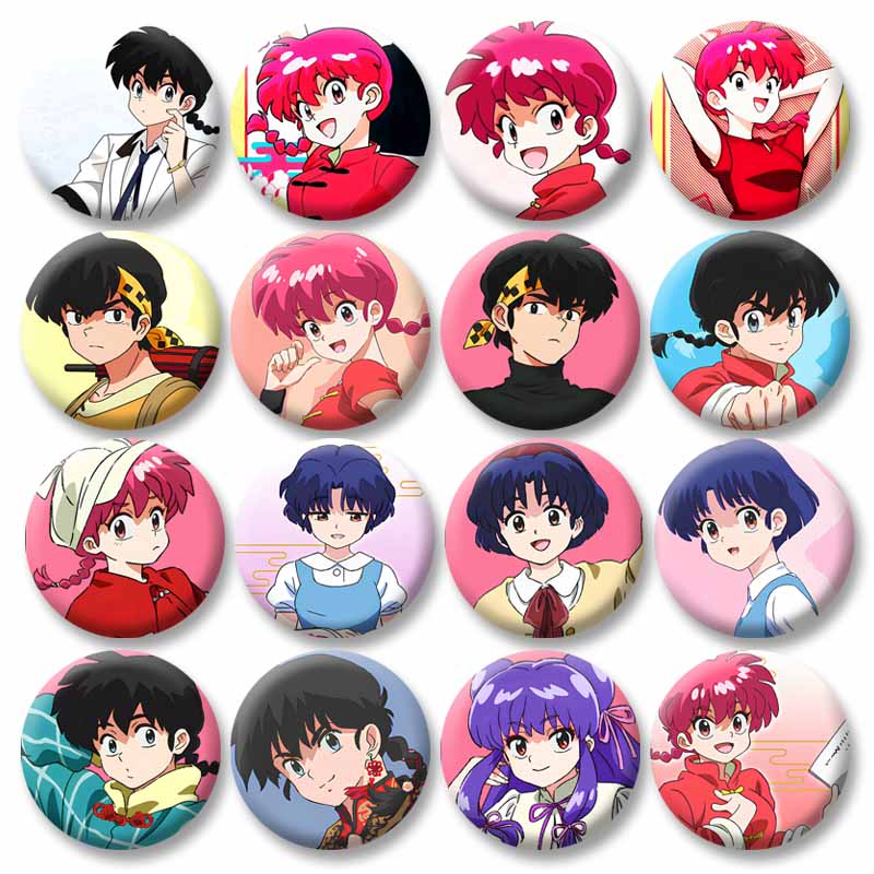 Vintage Anime Ranma ½ Button B - огляд і ціна Vintage Fashion Toys