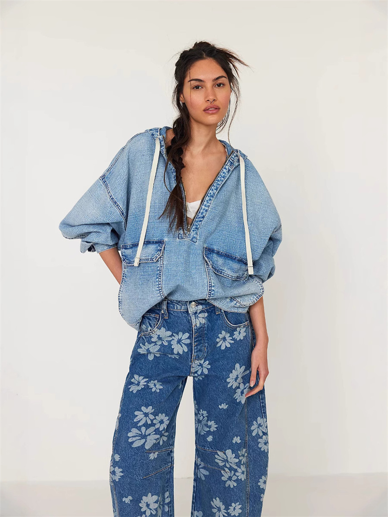 Fashion Casual Washed Denim Dr - огляд і ціна Vintage Fashion Drawings