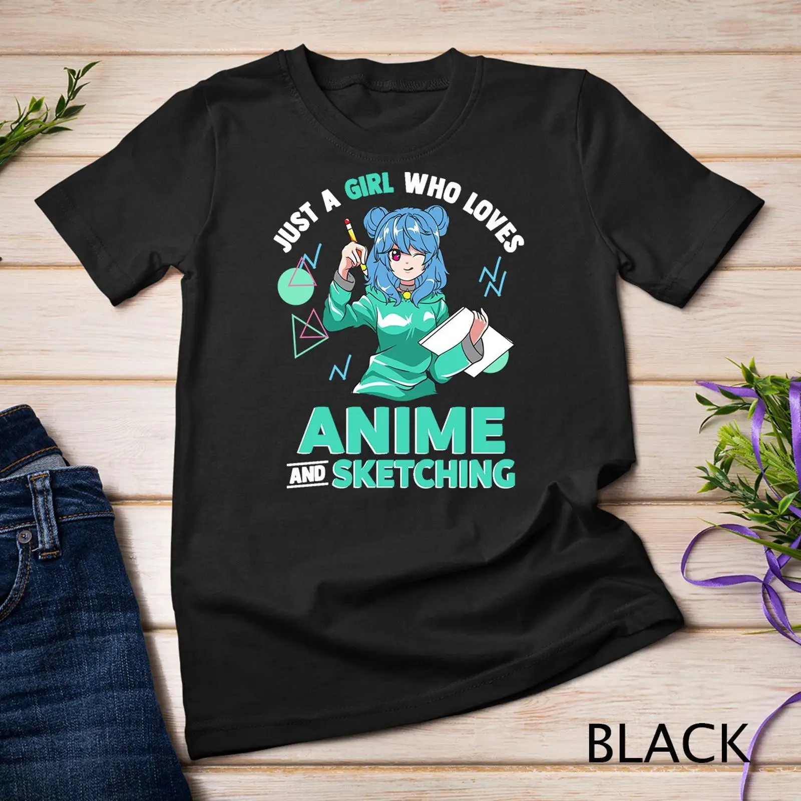 Just A Girl Who Loves Anime an - огляд і ціна Vintage Fashion Drawings