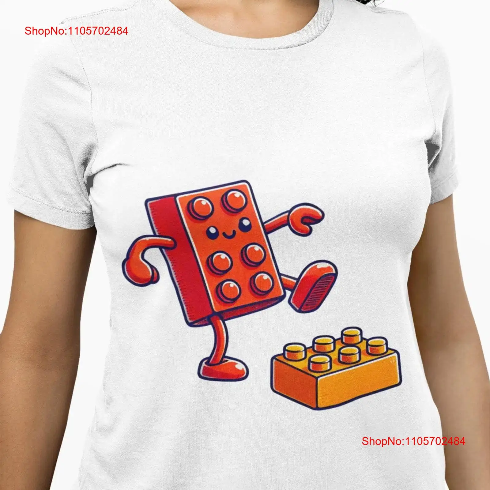 Funny Building Block T Shirt K - огляд і ціна Vintage Fashion Build