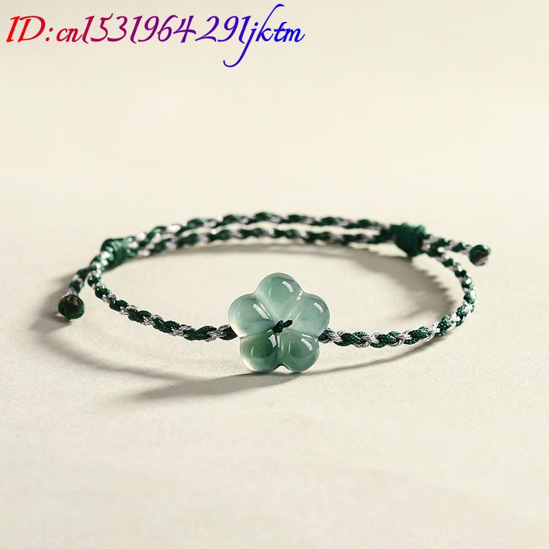 Burmese Jadeite Flower Bracele - огляд і ціна Vintage Women Fashion