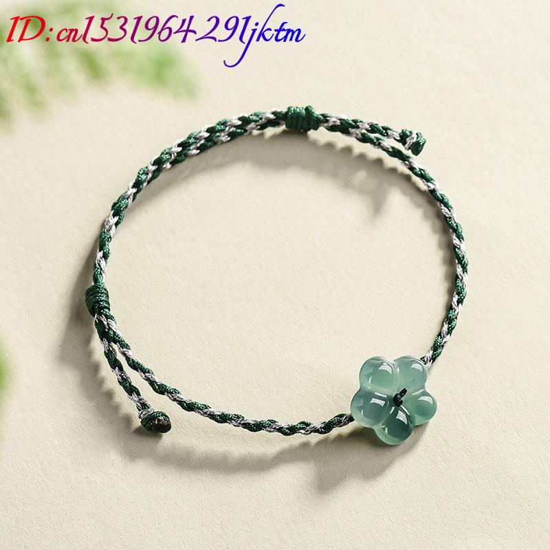Burmese Jadeite Flower Bracele - огляд і ціна Vintage Women Fashion