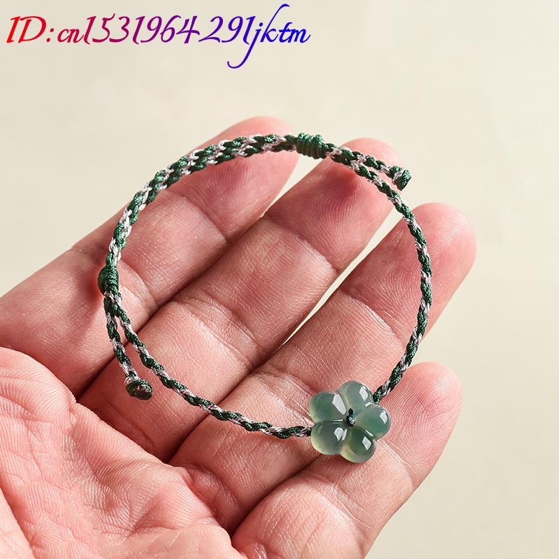 Burmese Jadeite Flower Bracele - огляд і ціна Vintage Women Fashion