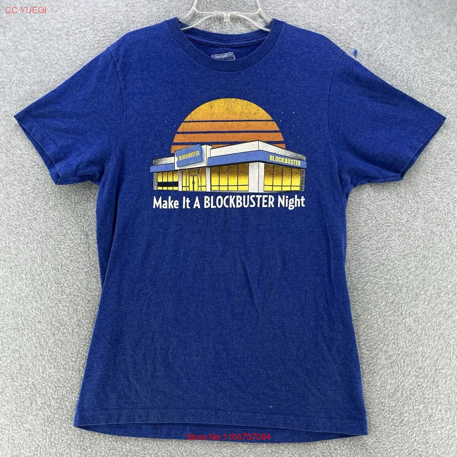 Blockbuster Mens T Shirt Small - огляд і ціна Vintage Fashion Rental