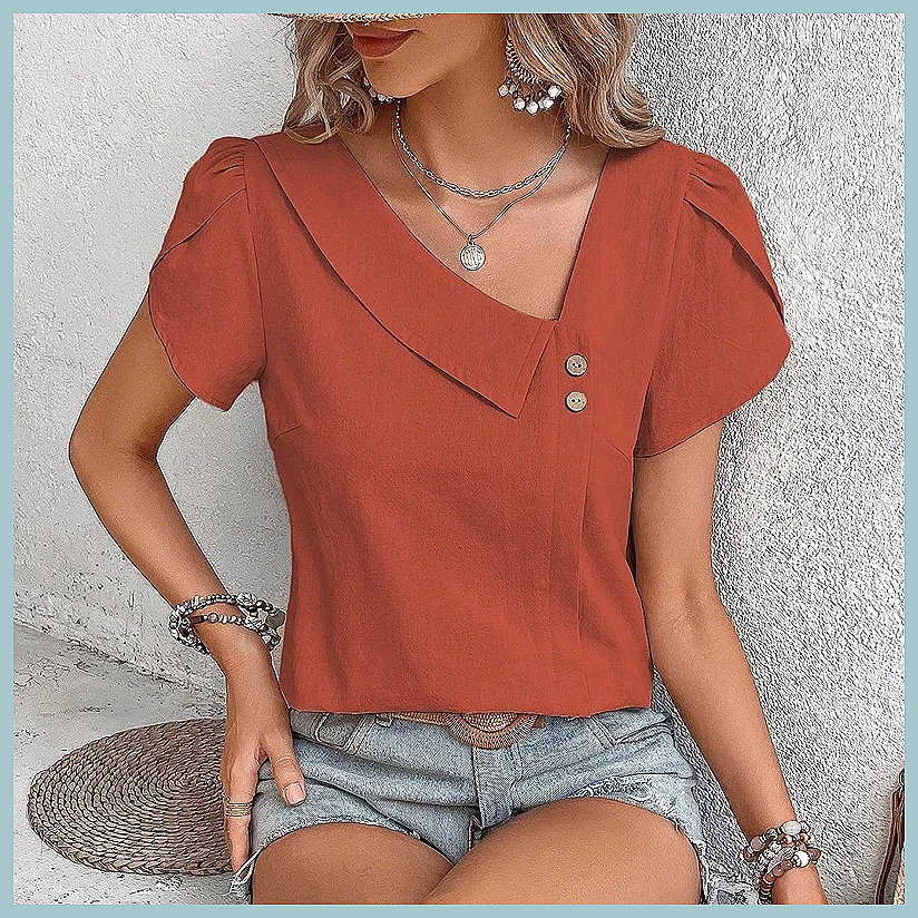 2024 Summer Vintage Solid Colo - огляд і ціна Vintage Women Fashion