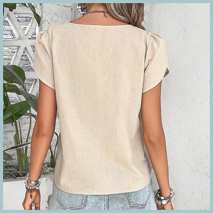 2024 Summer Vintage Solid Colo - огляд і ціна Vintage Women Fashion